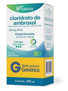 Cloridrato Ambroxol Pediátrico 6mg 120ml Neoquímica Genérico