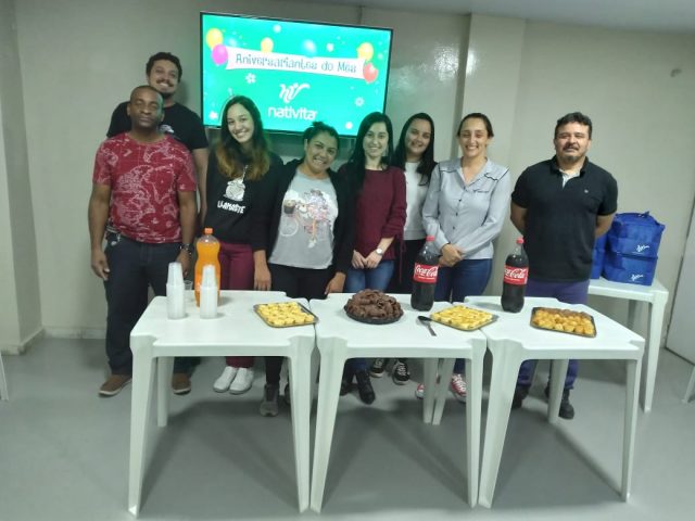 Comemoração “Aniversariantes do Bimestre” movimenta funcionários