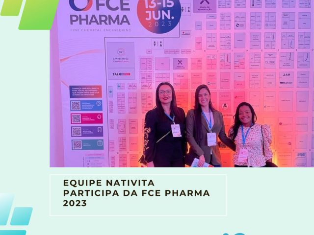 Nativita marca presença na FCE Pharma